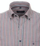 Short Sleeve Check Shirt - Red