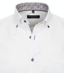 Plain Comfort Shirt - White