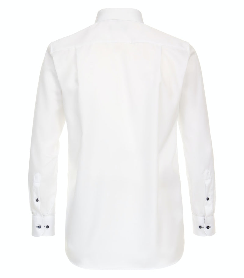 Plain Comfort Shirt - White