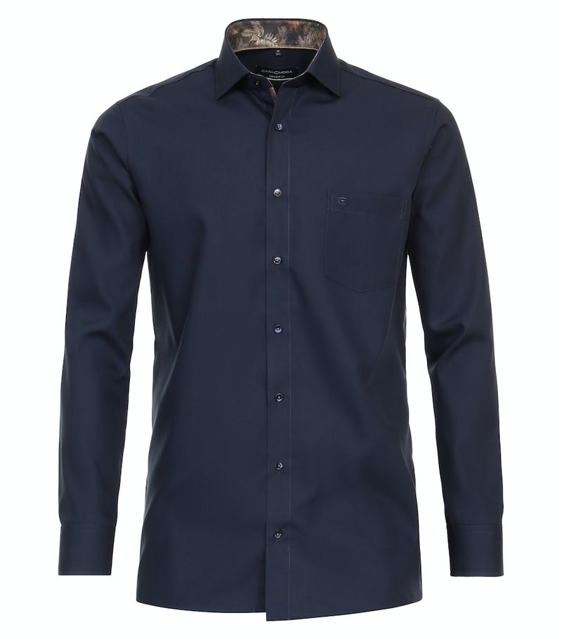 Casa Moda Plain Comfort Shirt - Light Blue