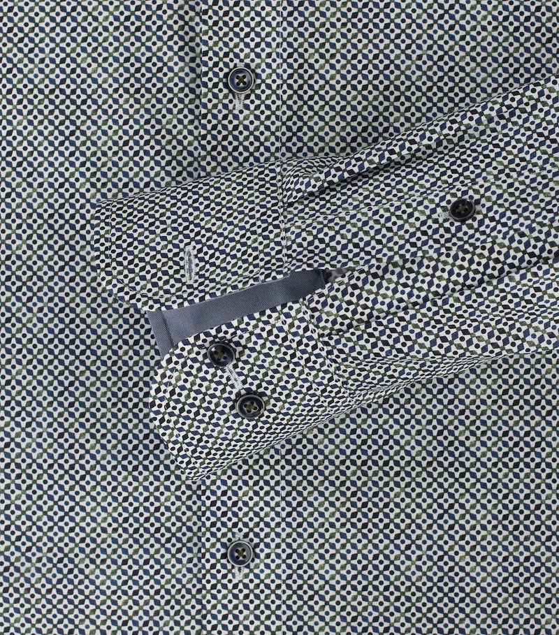 Modern Fit Shirt - Green Milleu