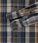 Casual Check Shirt - Green Milleu