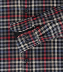 Comfort Fit Check Shirt - Red