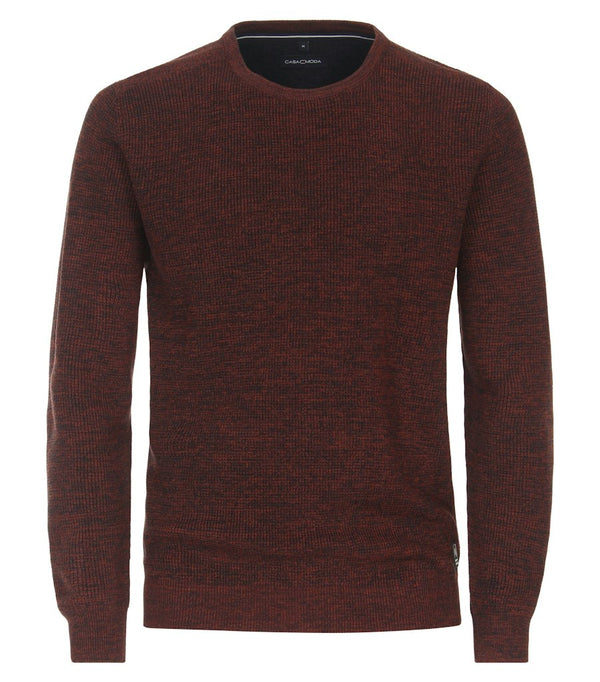 Round Neck Jumper - Henna