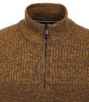 Troyer Zip Jumper - Buckthorn Brown