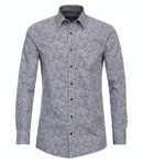 Print Casual Fit Shirt - Light Blue