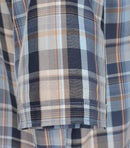 Check Short Sleeve Shirt - Light Blue