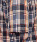 Check Short Sleeve Shirt - Light Blue