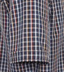 Short Sleeve Check Shirt - Light Blue