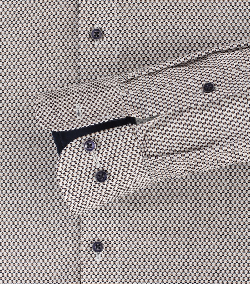 Modern Fit Shirt - Brown