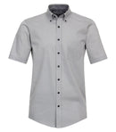 Print Short Sleeve Shirt - Brown