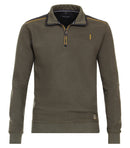 Troyer Zip Sweatshirt - Thyme