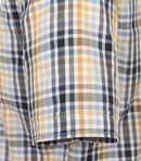 Casual Short Sleeve Shirt - Yellow