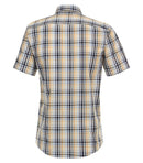 Casual Short Sleeve Shirt - Yellow