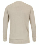 Plain Round Neck Jumper - Goat