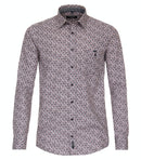 Print Casual Fit Shirt - Antracite