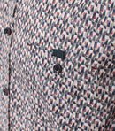 Print Casual Fit Shirt - Antracite