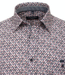 Print Casual Fit Shirt - Antracite