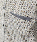 Print Casual Fit Shirt - Antracite