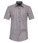 Print Short Sleeve Shirt - Antracite
