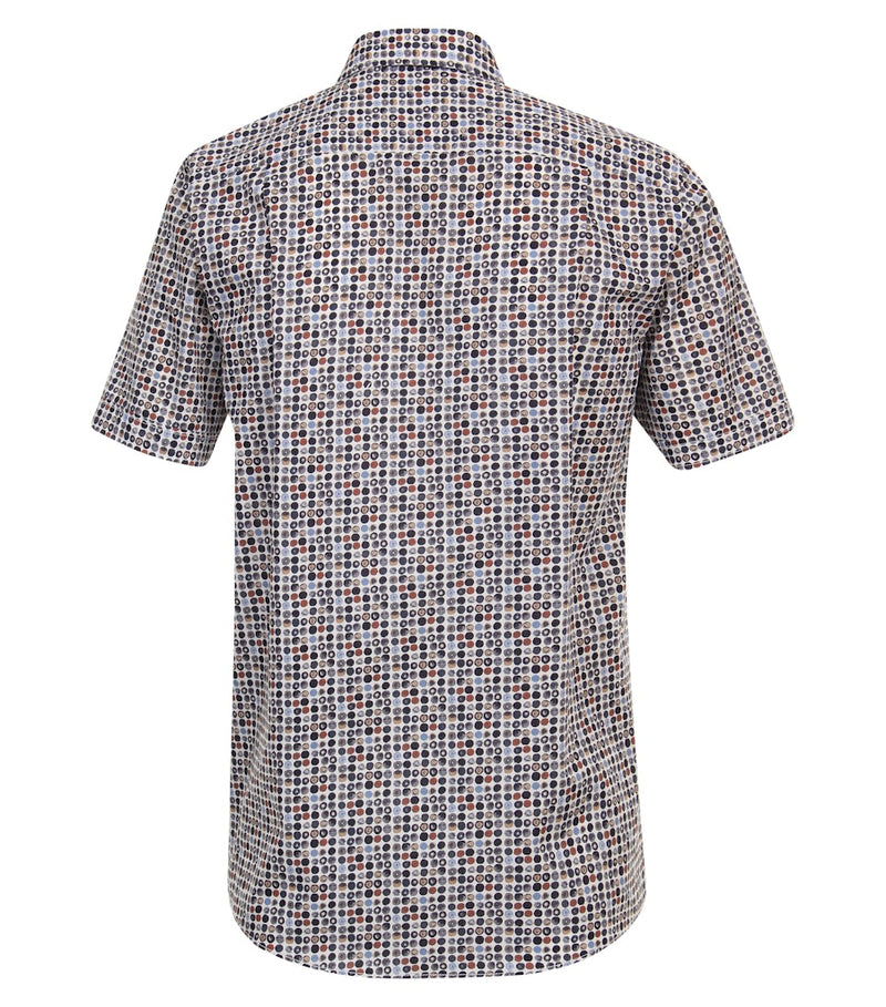 Print Short Sleeve Shirt - Antracite