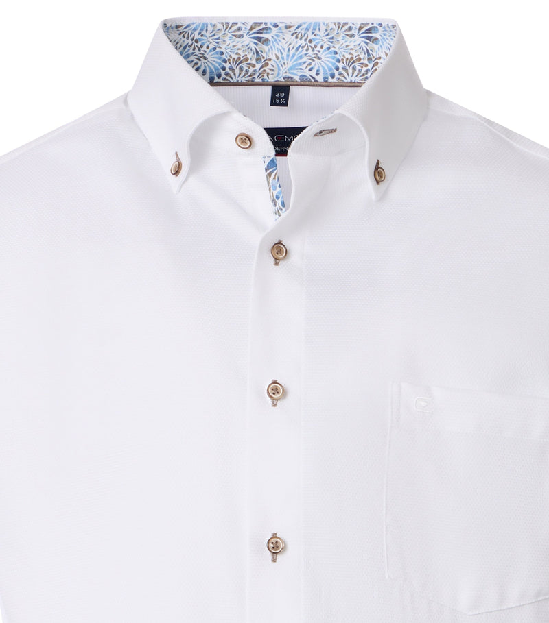 City Plain Shirt - White