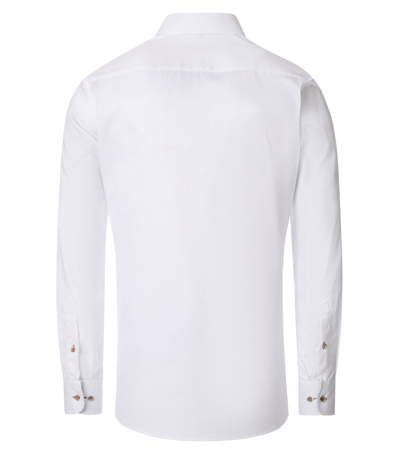 City Plain Shirt - White