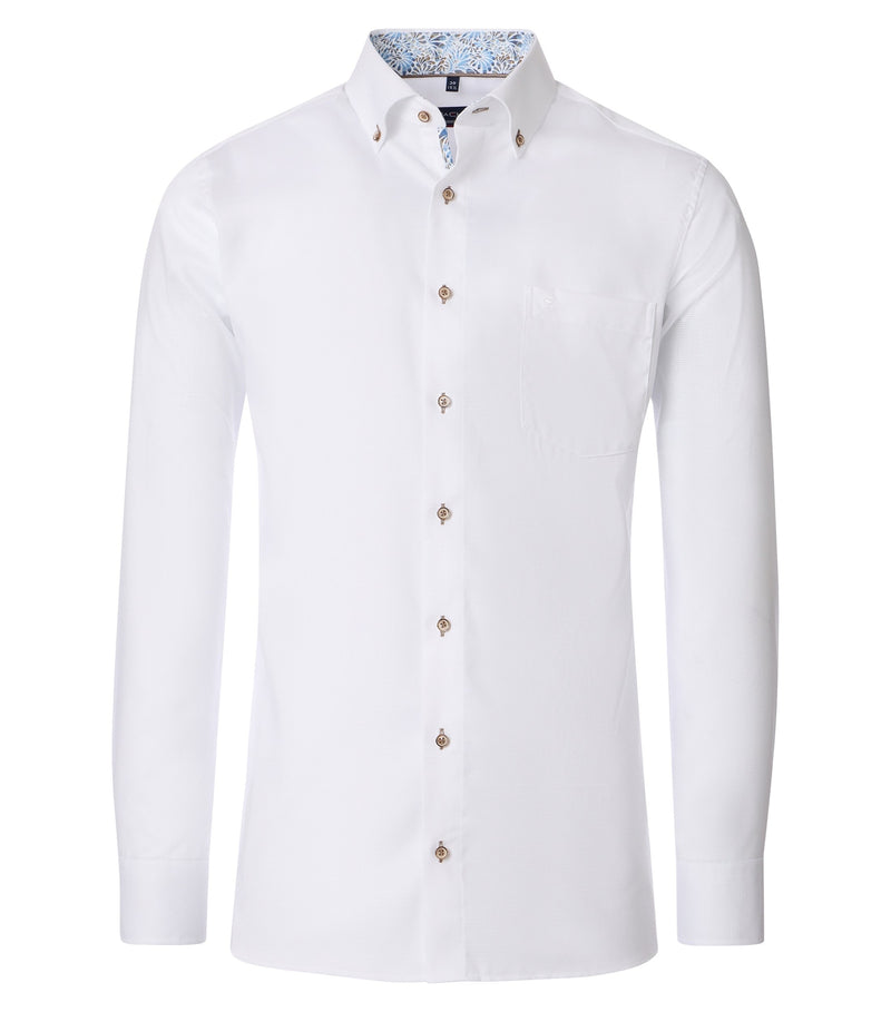 City Plain Shirt - White