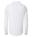 Casual End on End Shirt - White