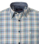 Casual Check Shirt - Light Blue