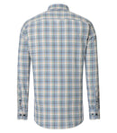 Casual Check Shirt - Light Blue