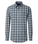 Casual Check Shirt - Light Blue