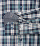 Casual Check Shirt - Light Blue