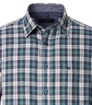 Casual Check Shirt - Light Blue