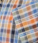 Check Short Sleeve Shirt - Light Blue