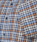 Check Short Sleeve Shirt - Light Blue