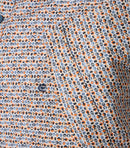 Print Short Sleeve Shirt - Blue1