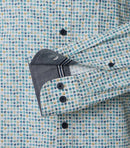 Casual Print Shirt - Dark Petrol