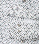 City Print Shirt - Brown