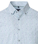 City Print Shirt - Green Milleu