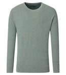 Plain Round Neck Jumper - Turquoise