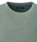 Plain Round Neck Jumper - Turquoise