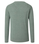 Plain Round Neck Jumper - Turquoise