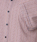 Print Short Sleeve Shirt - Garnet