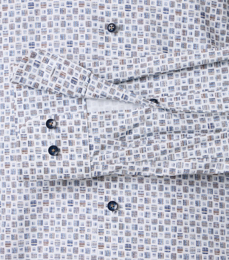 City Print Shirt - Beige