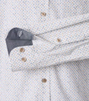 Casual Print Shirt - Beige