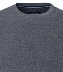 Plain Round Neck Jumper - Flint Stone