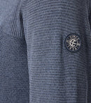 Casa Moda Plain Troyer Zip Jumper - Flint Stone