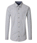 Print Casual Shirt - Brown