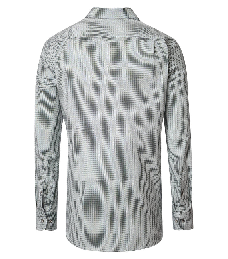 Print City Shirt - Green Milleu